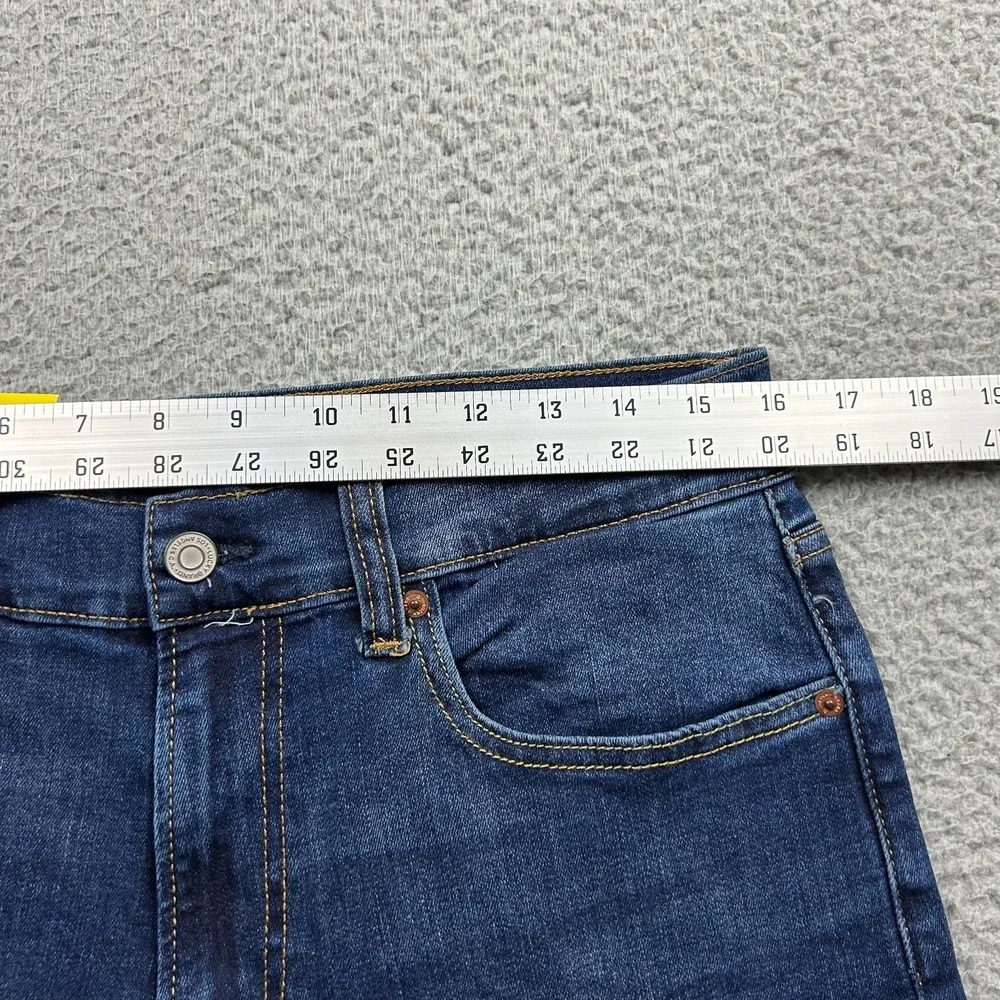New Lucky Brand Jeans Mens 32x30 Blue 410 Athletic Straight Casual Denim